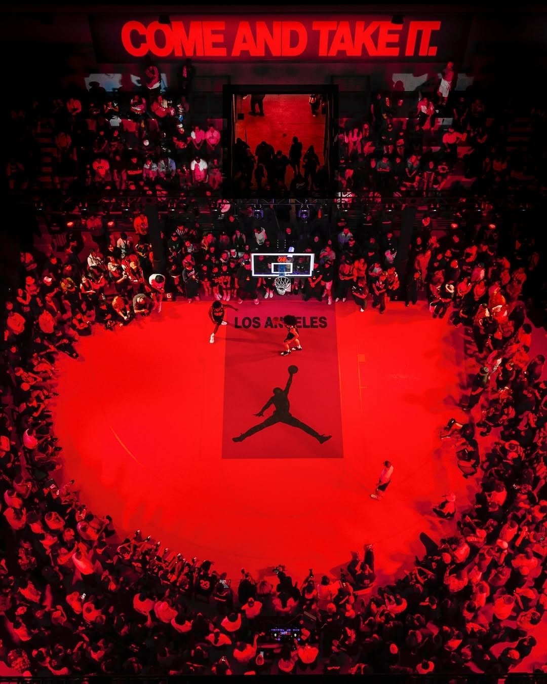 Jordan The One — Come and Take It Los Angeles court aerial