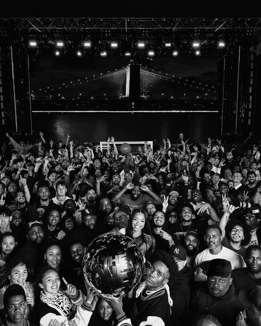 Jordan The One — crowd celebration with trophy